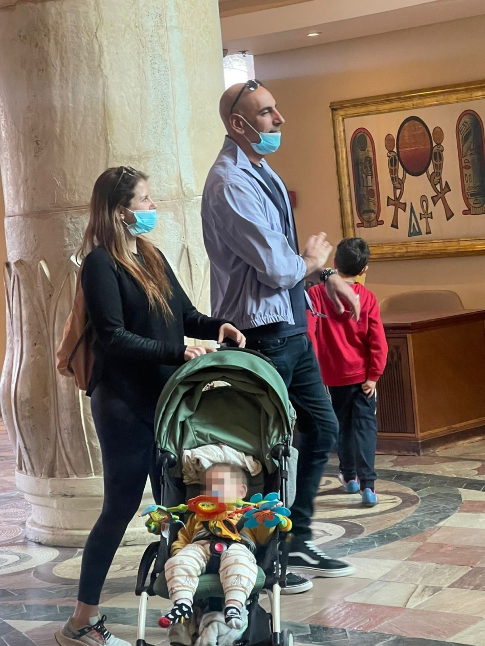 קובי מימון ואשתו קרן (צילום: צילום גולשים)