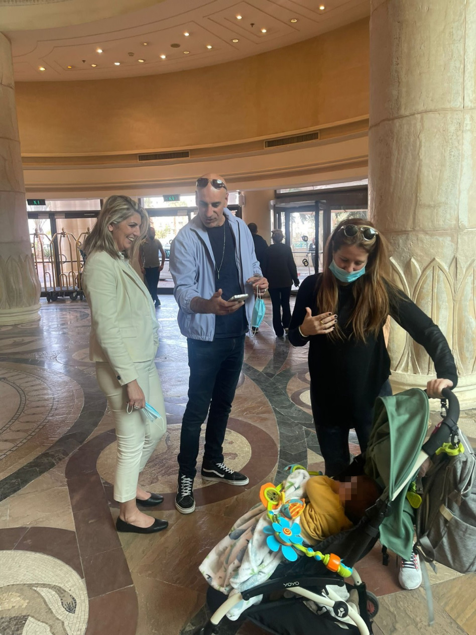 קובי מימון ואשתו קרן (צילום: צילום גולשים)