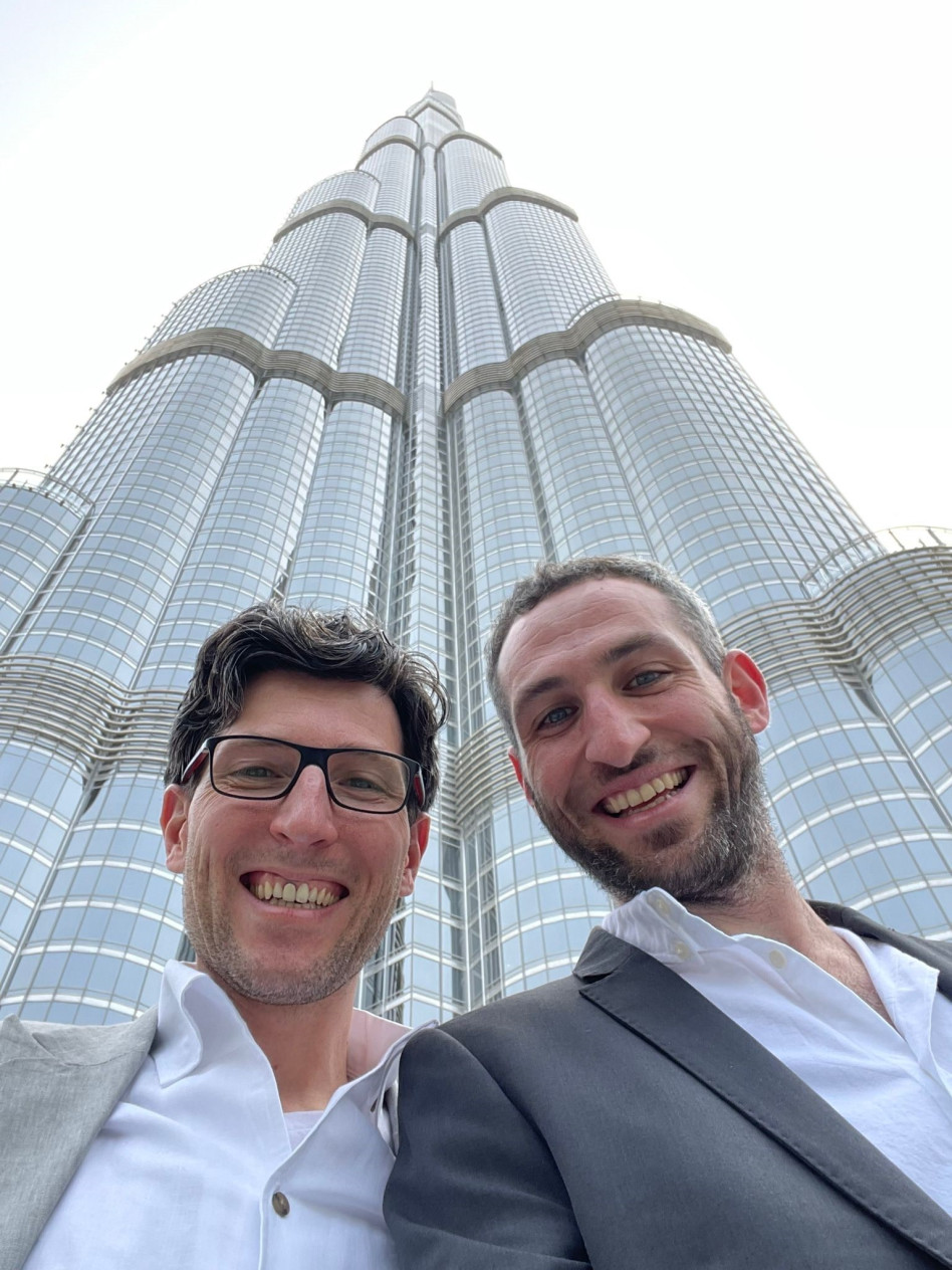 עומר קלדרון וניר אדלר (צילום: באדיבות Somv)