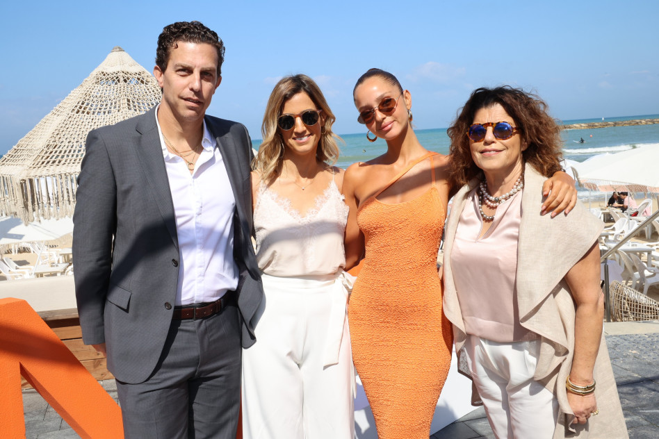 ניצה בילט, נטע אלחמיסטר, יעל בילט ואורי בילט (צילום: רפי דלויה)