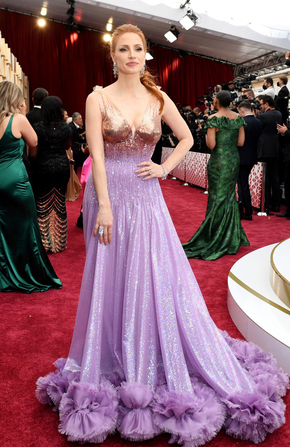 ג׳סיקה צ'סטיין  (צילום: gettyimages)