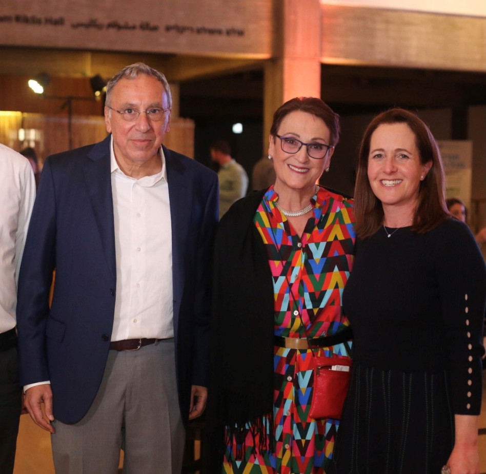 שסה וייס טראמפ, נעמי סטוצ'ינר ואריאל הלפרין (צילום: יוסי אלטרמן)