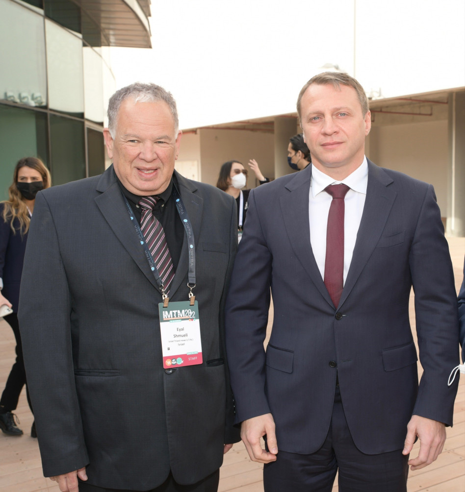 יואל רזבוזוב ואייל שמואלי (צילום: ניר שמולי)