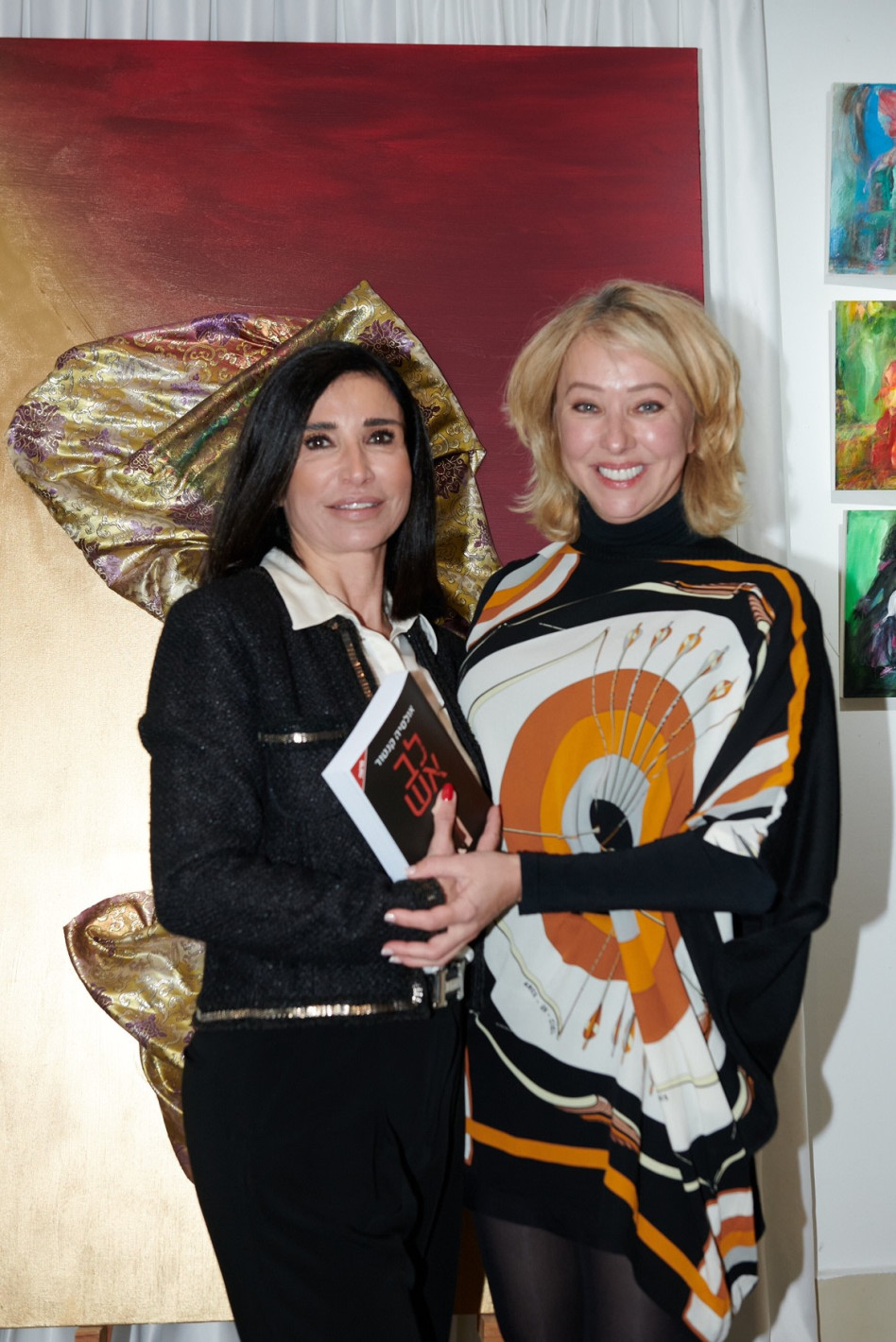 אולסיה קנטור ונטלי מיימון (צילום: רועי פרי)