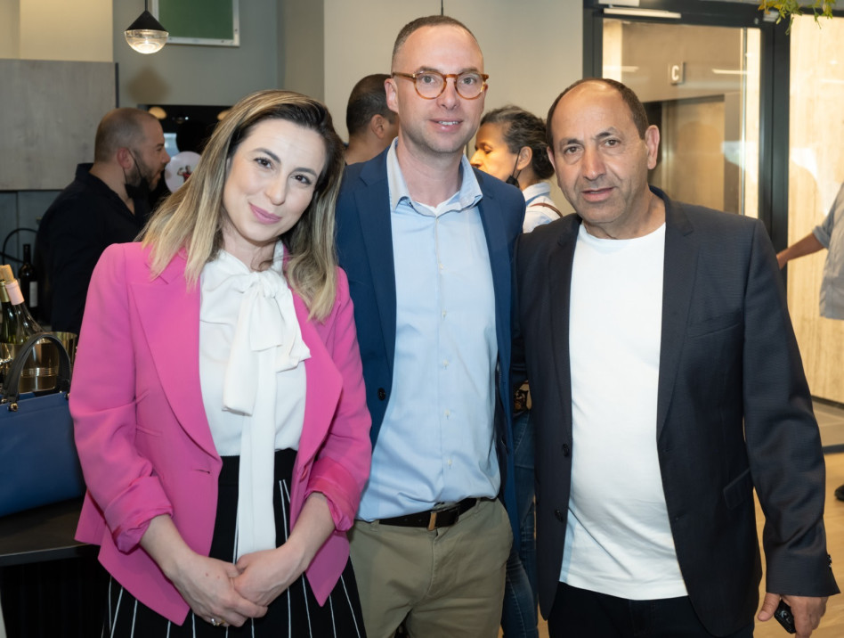 רמי לוי, אריק קאופמן וסטלה ויינשטיין  (צילום: אור פרבוזניק)