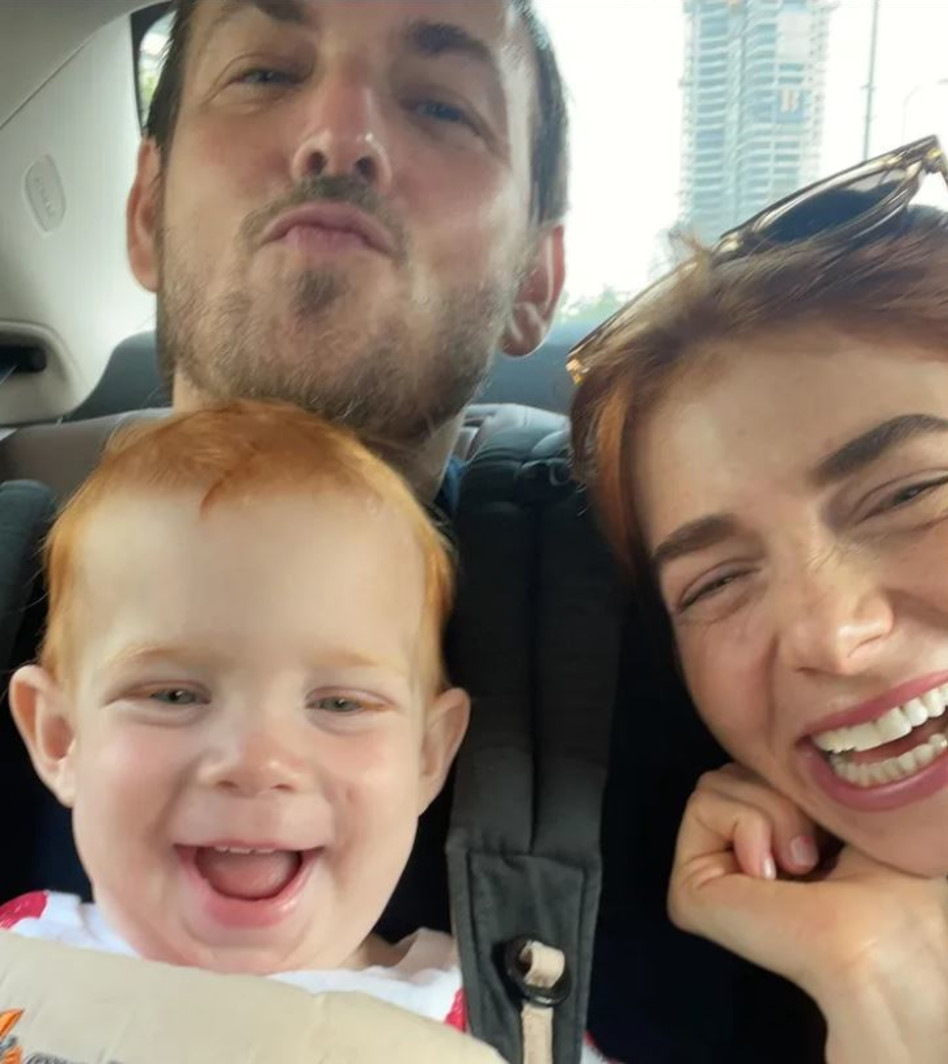 מאיה ורטהיימר, אסף זמיר, אסיה זמיר (צילום: צילום מסך אינסטגרם)