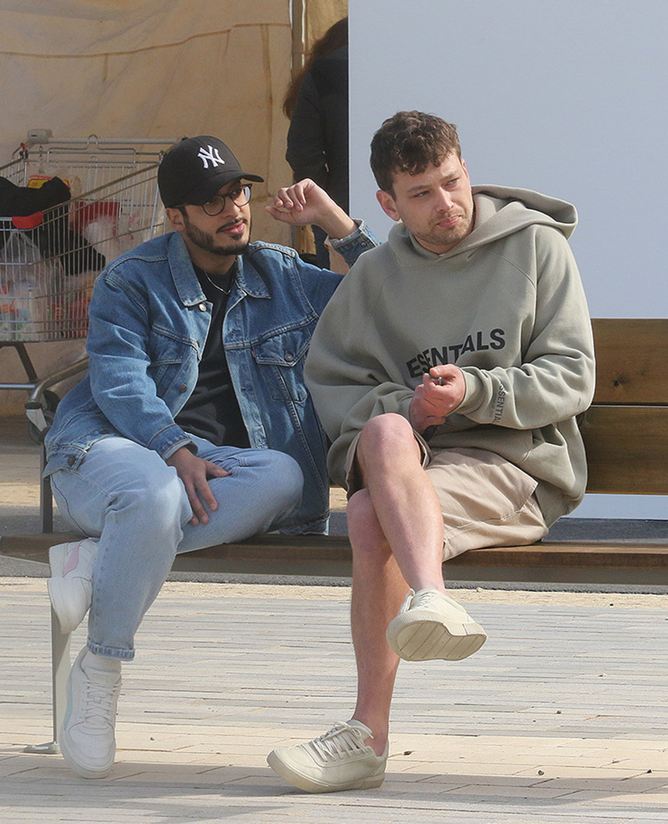 את מי ראיתם? און רפאלי והסוכן (צילום: פול סגל)