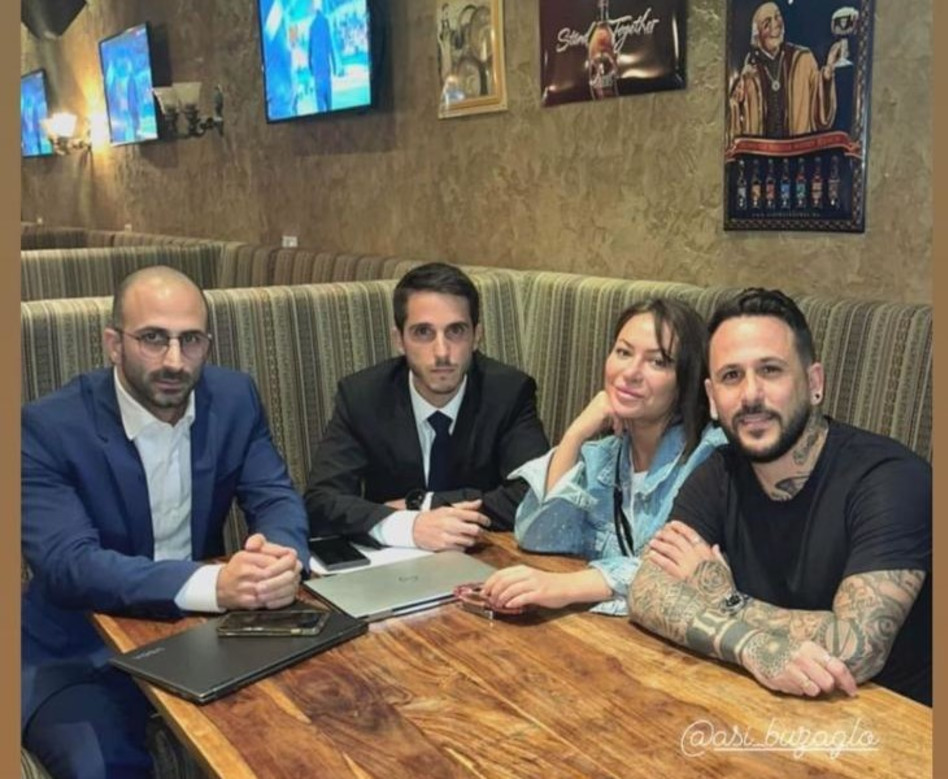 אסי בוזגלו, אלה אייבנדר, אלעד שאול ואהרון מלכה (צילום: פרטי)