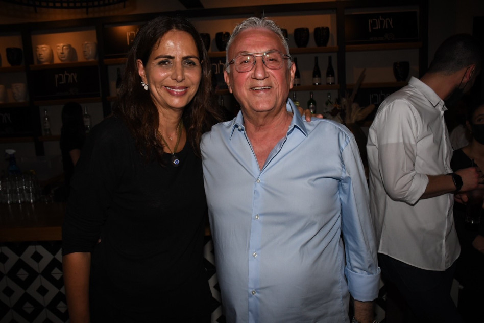 אריה נקש ועינת שרוף  (צילום: אביב חופי)