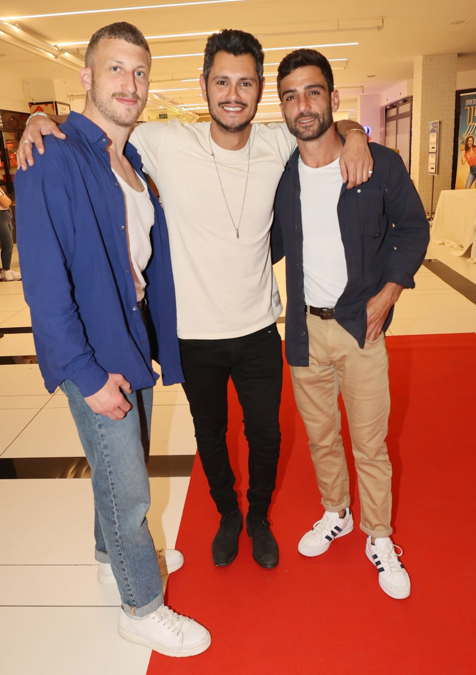 אמרי ביטון, עופר חיון, עומר פרלמן (צילום: רפי דלויה)