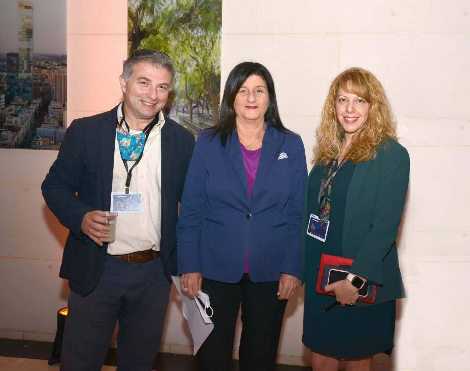 שירלי שהם קליין, סמדר ברבר- צדיק ודני חחיאשוילי (צילום: תמר מצפי)