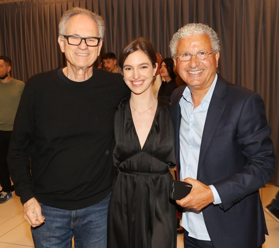 משה אדרי, אבי נשר ותום נשר (צילום: רפי דלויה)