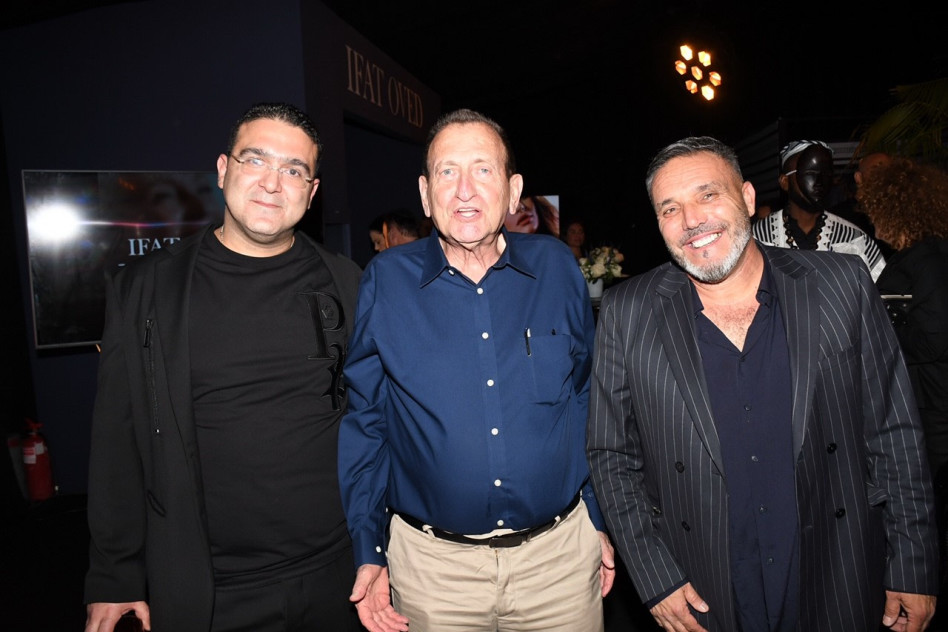 אייל מויאל, רון חולדאי ומשה מנלדאוי (צילום: אביב חופי)