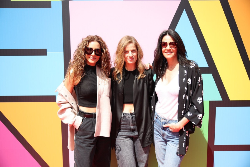 שירז טל, שרון טל ושירלי בוגנים (צילום: אור גפן)