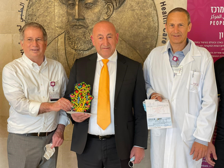  גיל בולטין, אחמד דבאח ומיקי הלברטל  (צילום: עלי טיפי)