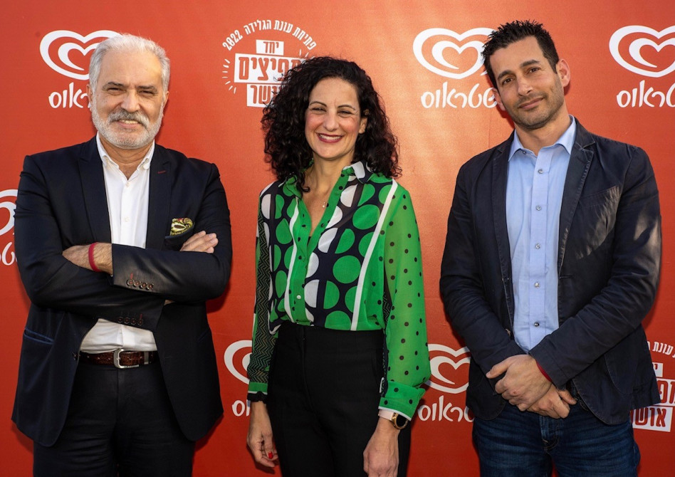 ארנון שפירא מיכל תמרי וג'ם טריק יוקסל (צילום: לנס הפקות)