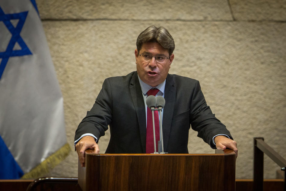 אופיר אקוניס במליאה  (צילום: פול אורן בן חקון, פלאש 90)