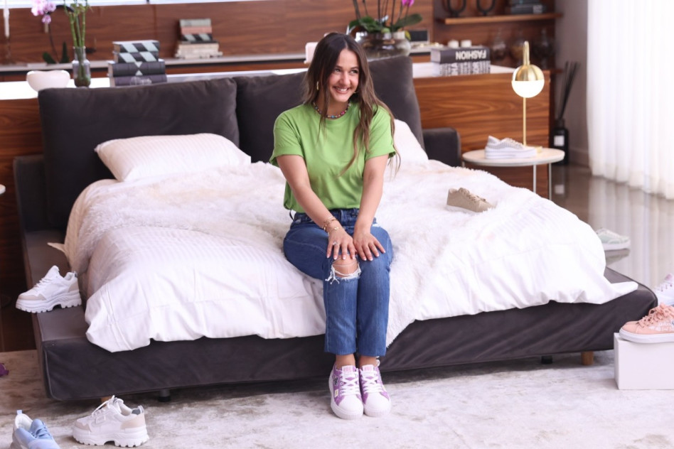 עדן בן זקן לנעלי TOGO (צילום: אלירן אביטל)