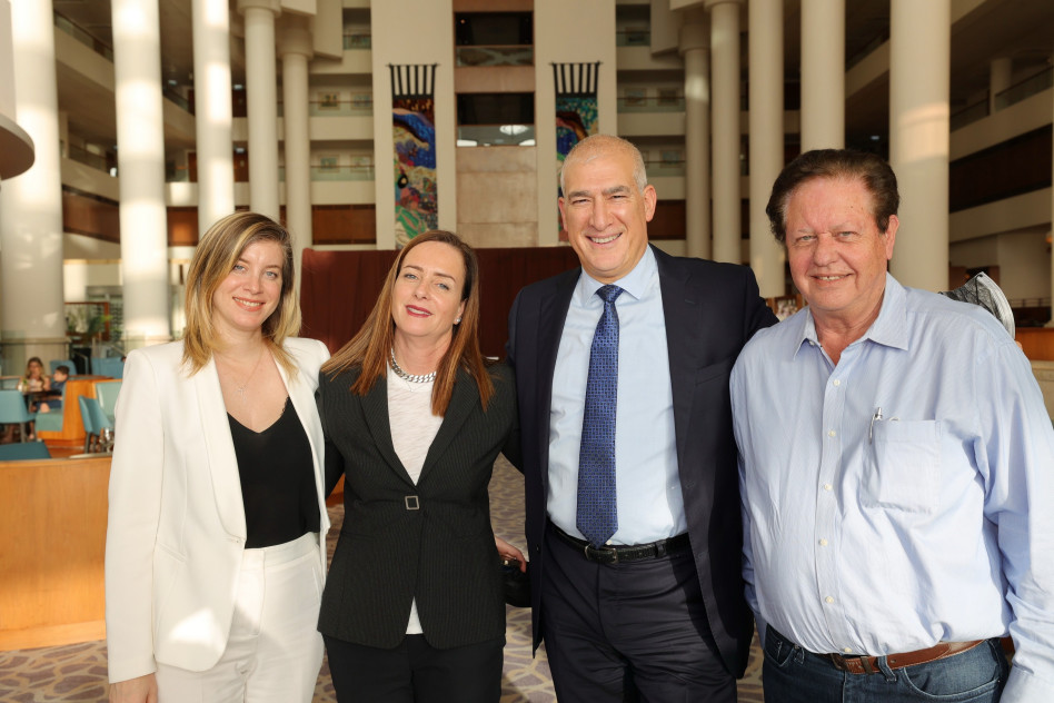 מיקי לב, דיויד כהן, יעל דניאלי, וטלי רז גינוט  (צילום: פביאן קולדורף)