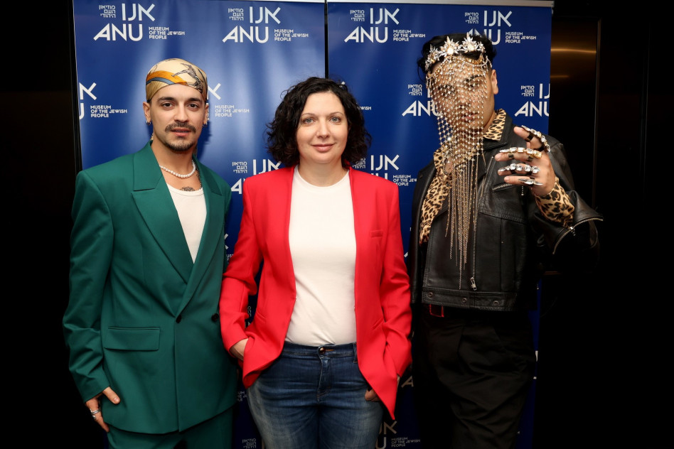 שלדון רייל, אירינה נבזלין ואורס  (צילום: איציק בירן)