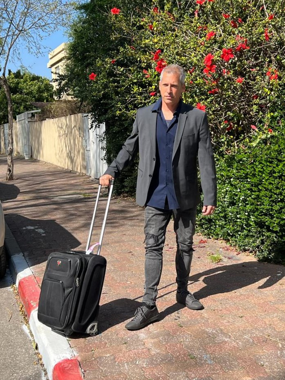 הסתפק בטרולי. גיא שיקר (צילום: מתן צור)