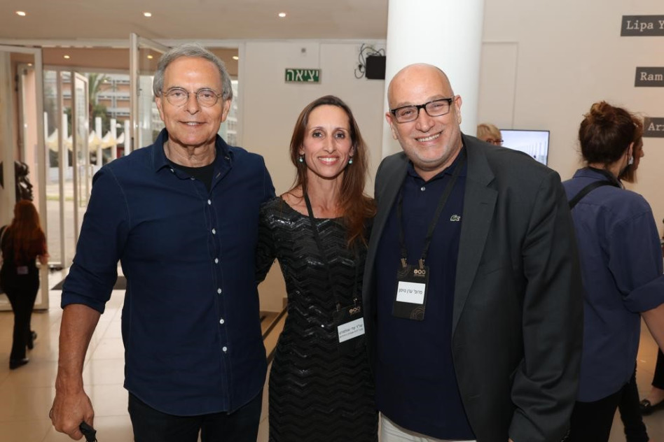 ערן נוימן, עדי אולמרט ואמנון דיק (צילום: איציק בירן)