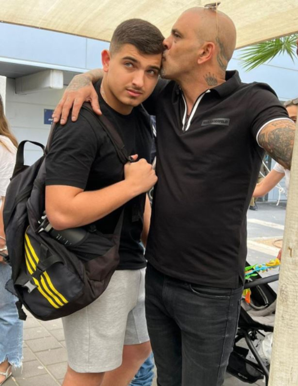 אייל גולן, ליאם גולן (צילום: צילום מסך אינסטגרם)