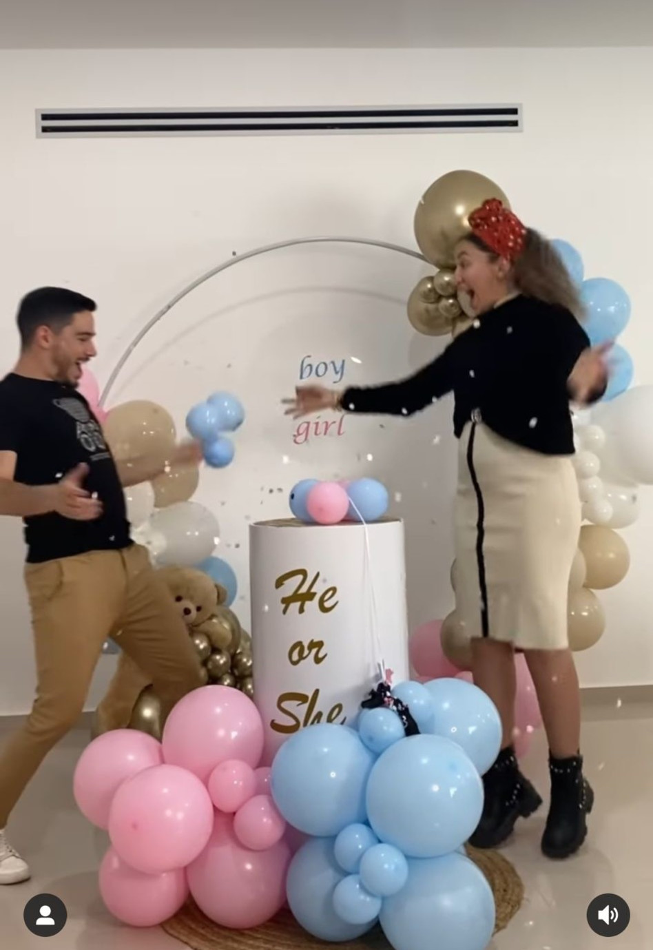 קארין ואריאל קליינברג (צילום: צילום מסך אינסטגרם)