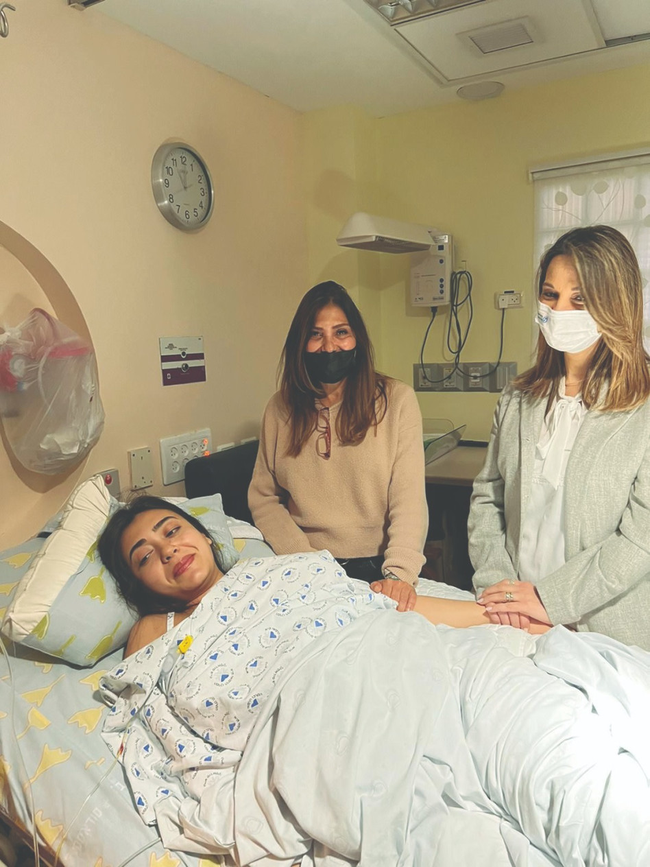 שאשא ביטון , חגית אלמוגי , פלג אלמוגי  (צילום: פרטי)