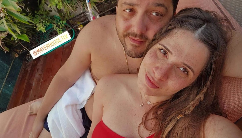 חן אמסלם, מאור זגורי (צילום: צילום מסך אינסטגרם)