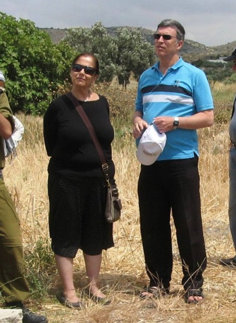 אבשלום קור, נאווה אחירון (צילום: חגי הוברמן)