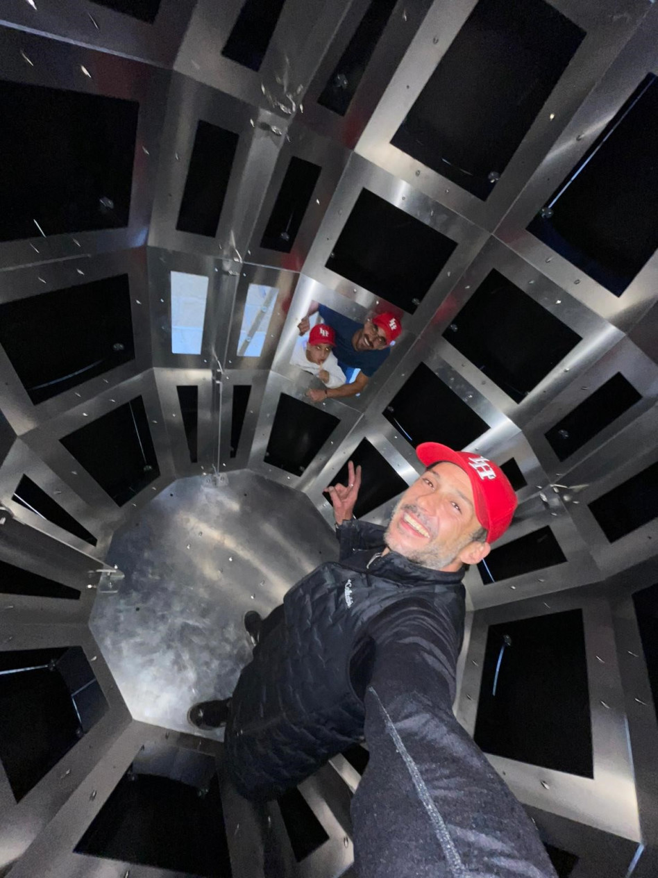 גלעד קינן ודוד הלפרין  (צילום: דודי קלפר)