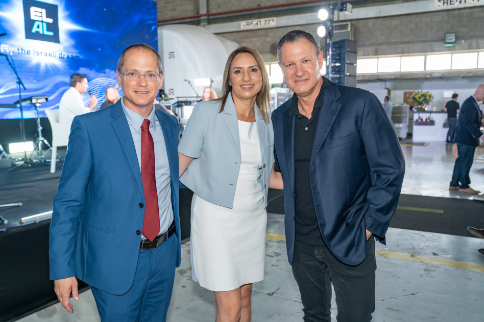 אראל מרגלית, דינה בן טל גננסיה ועודד פורר (צילום: לנס הפקות)