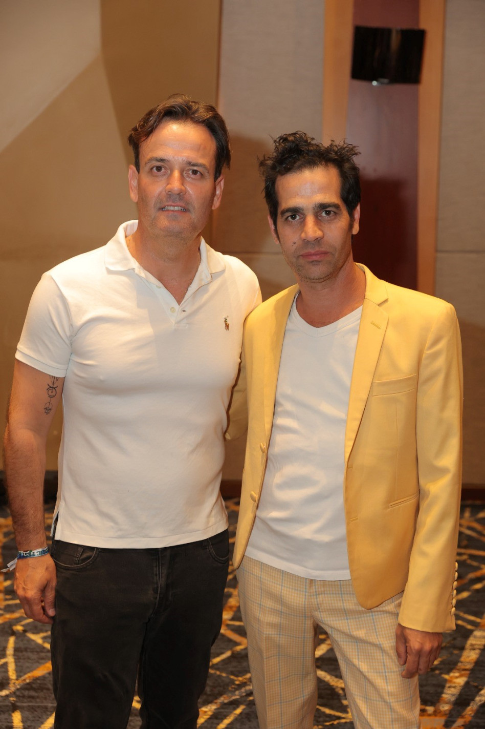 אביב גפן וגיא אדירן (צילום: רועי טפר)