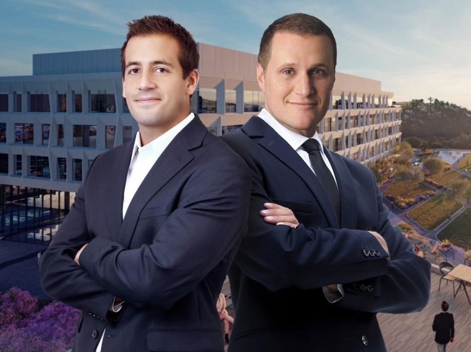 בן ספייר ודן בלדגרין (צילום: Tishman Speyer, Breakthrough)