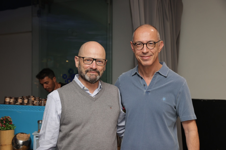 ירון שידלו ויורם טורבוביץ' (צילום: תמיר לוי)