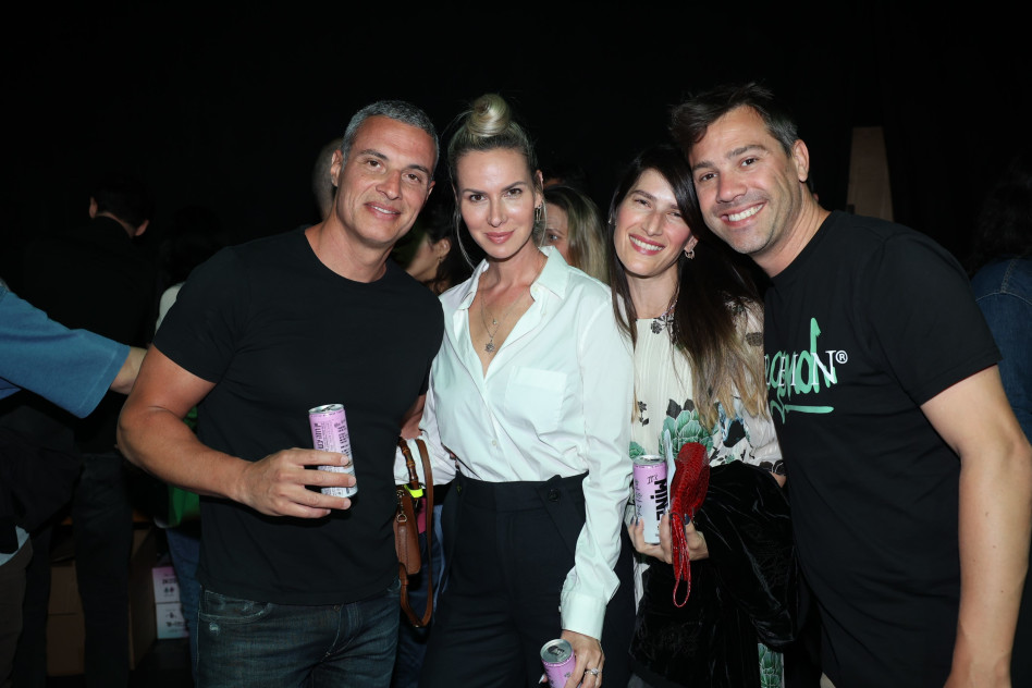 יוני ומור אסיא, קרן שליו ודניאל אורניק (צילום: רפי דלויה)