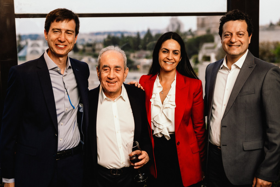 סאמר חאג' יחיא, אורלי כהן, אלפרד אקירוב וחנן פרידמן (צילום: אקליפס מדיה)