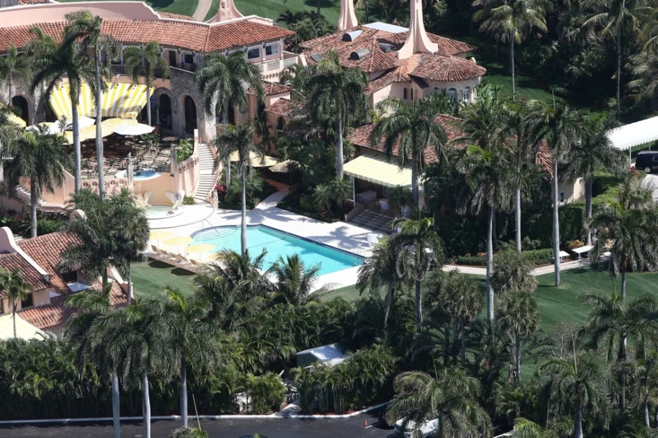 אחוזתו של דונלד טראמפ במאר דה לאגו בה תערך החתונה (צילום: MiamiPIXX / BACKGRID)