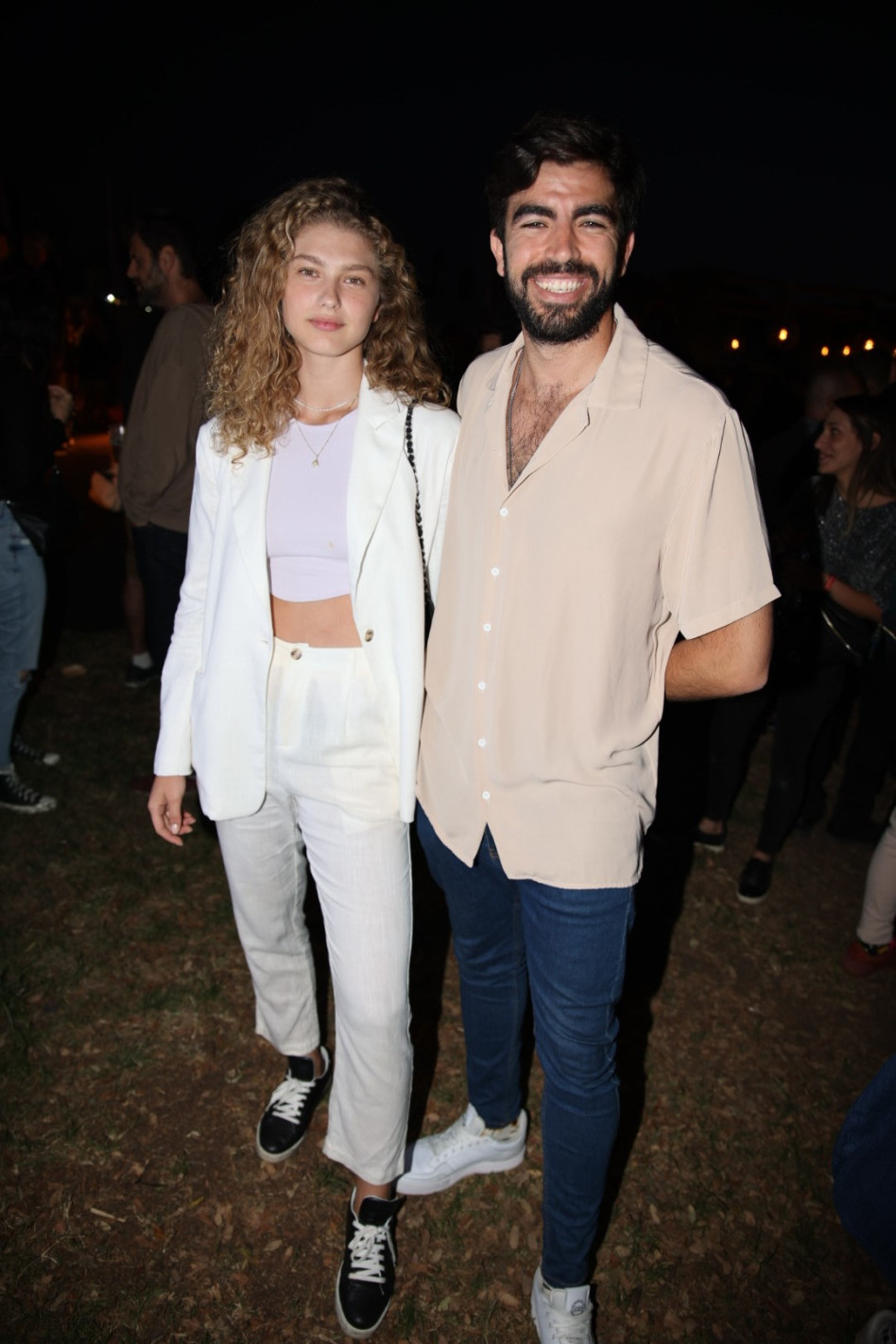 יפה לכם. דוריס ריבליס ודניאל פרץ (צילום: אור גפן)