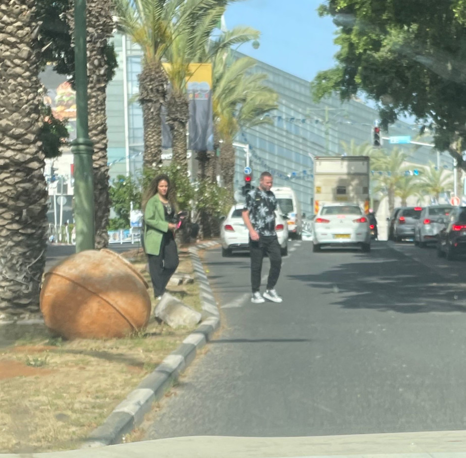 אדיר מילר ואשתו (צילום: צילום גולשים)