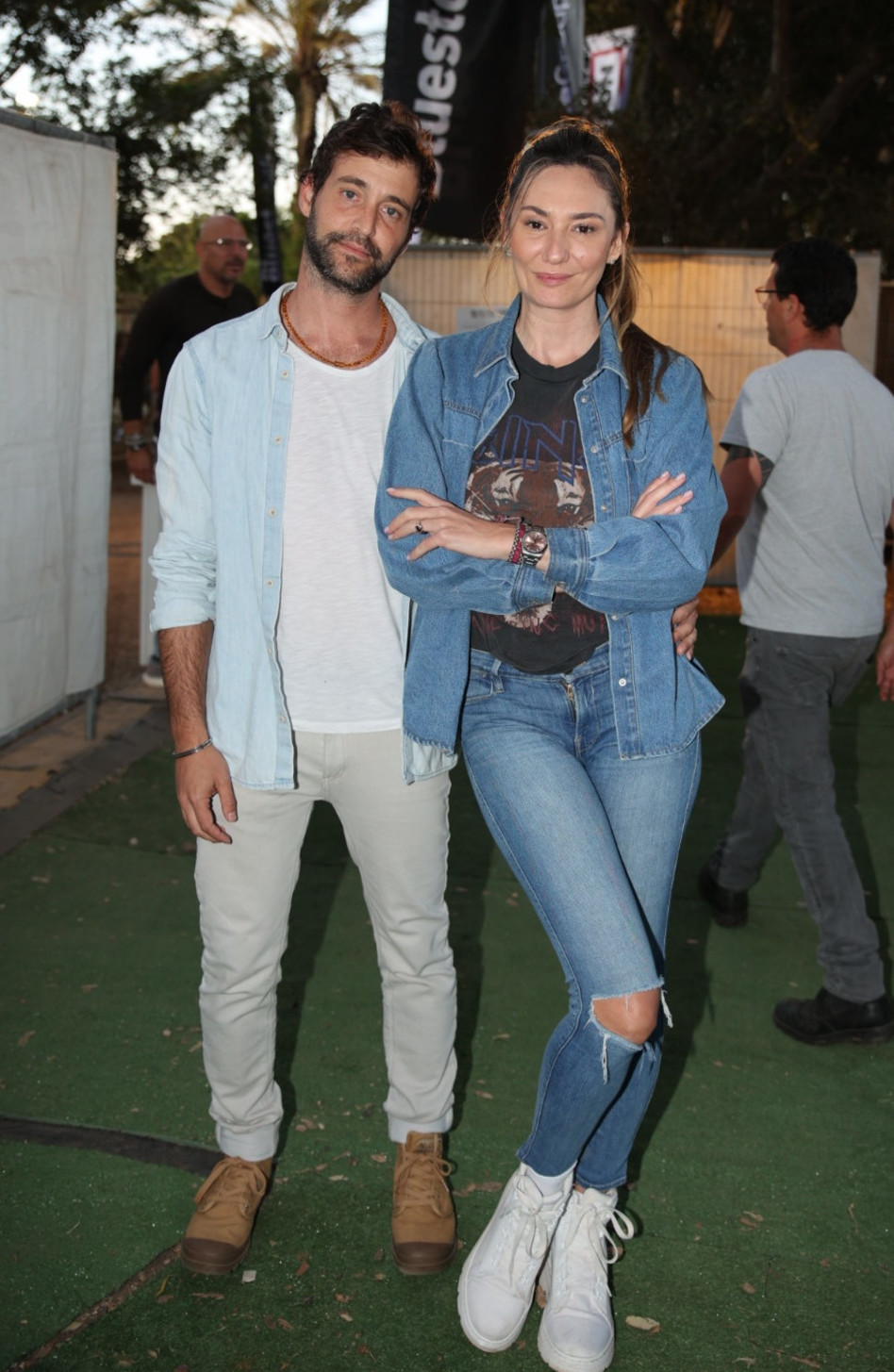 מיכל אנסקי, אייל אמיר (צילום: אור גפן)