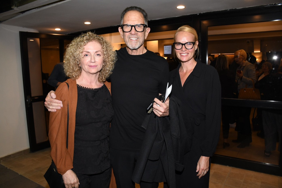 גלית גוטמן ויגאל אהובי ולנה קריינדלין (צילום: אביב חופי)