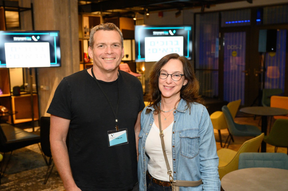יעל גורן-וגמן ונדב צפריר (צילום: אוהד הרכס)