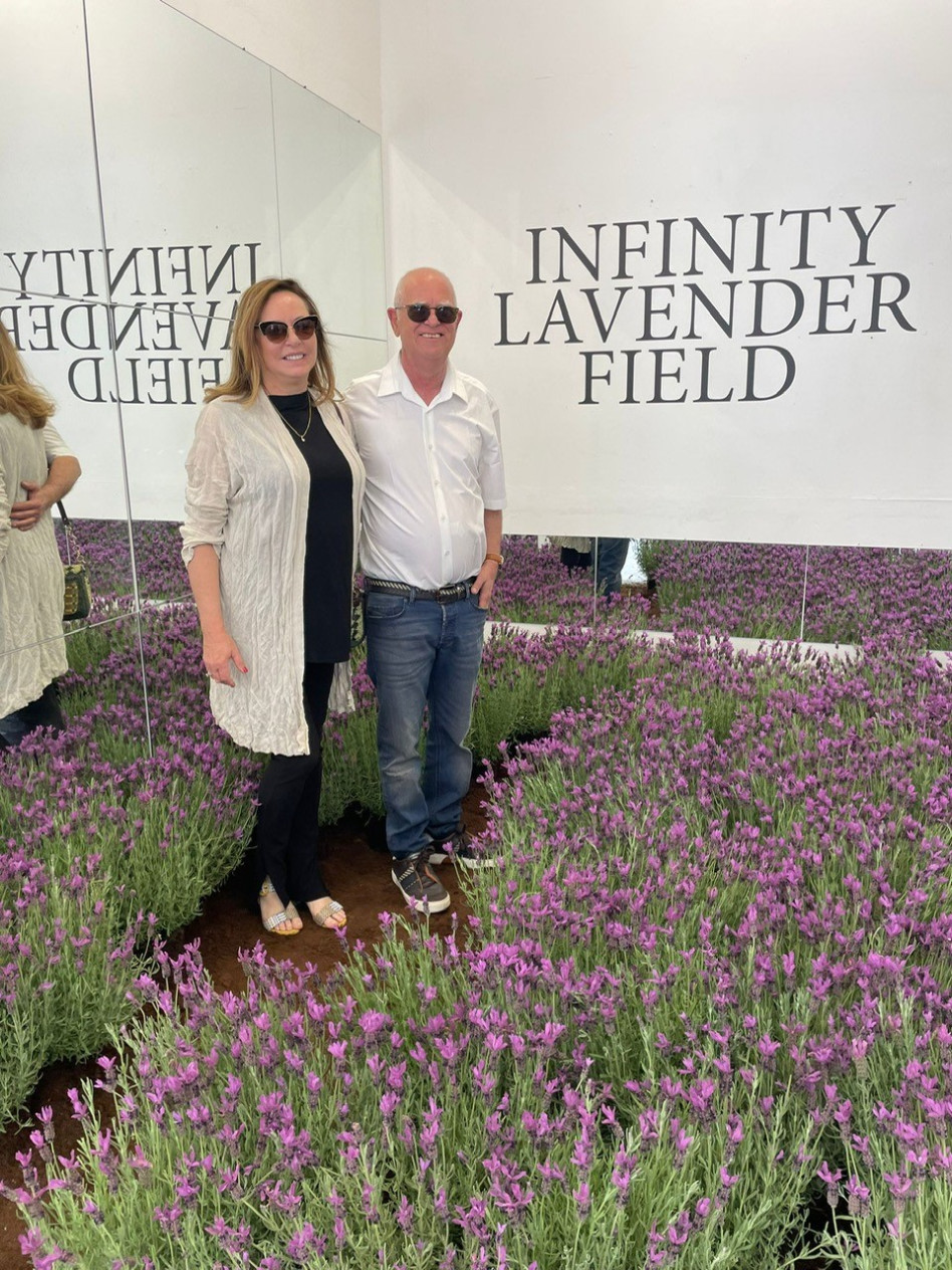 צחי ודינה עוזיאל (צילום: באדיבות לאוקסיטן)