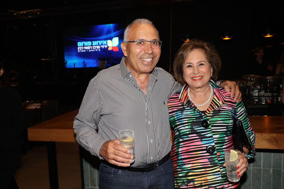 נאוה ברק ופנחס בוכריס (צילום: תום הוליגנוב)