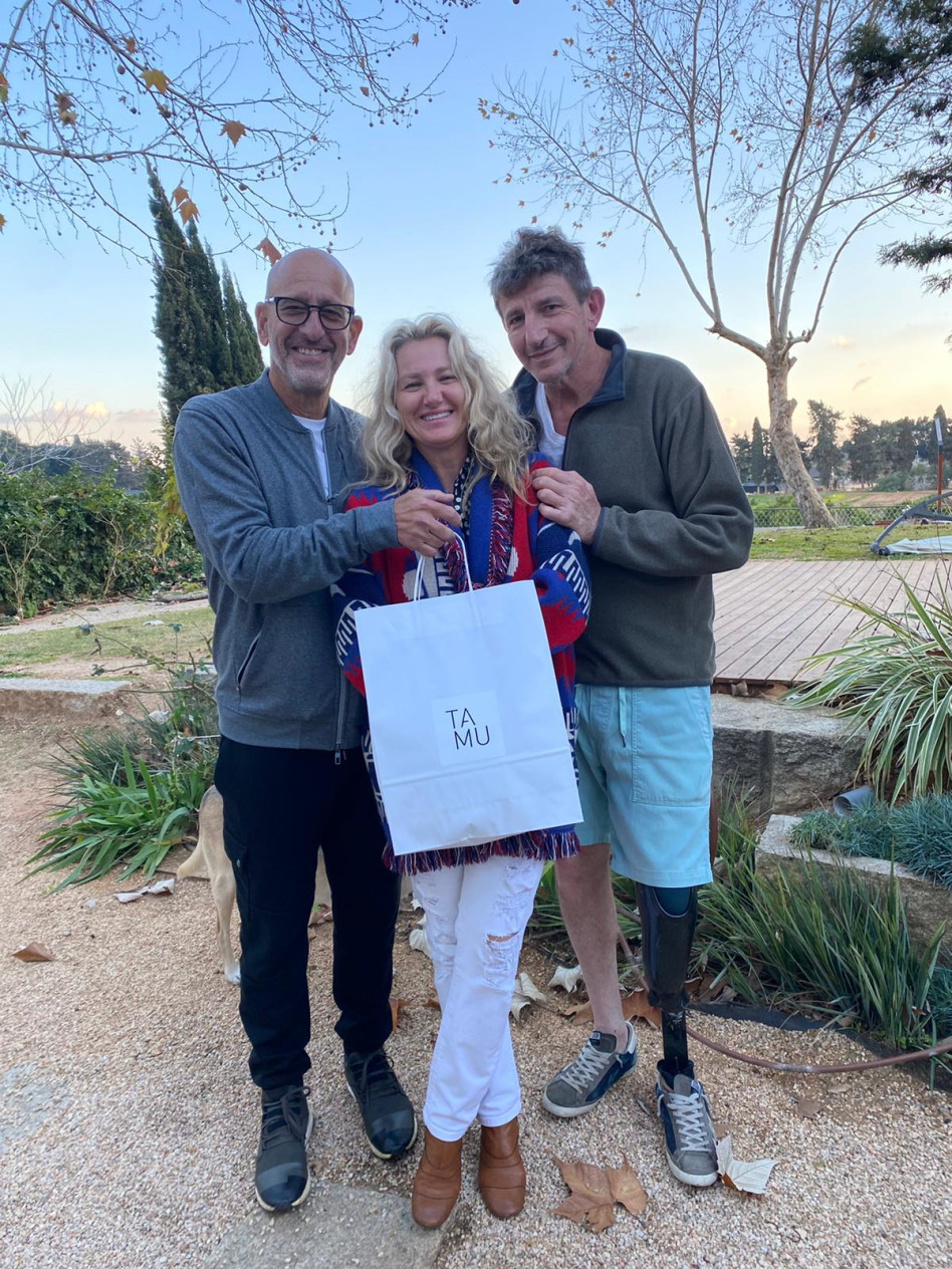 רמי ותמי ברכה ותמיר גילת  (צילום: פרטי)