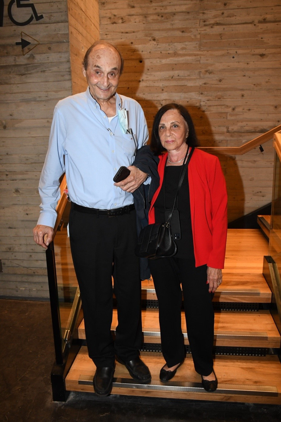 רותי ואברהם (ולולו) אסף (צילום: אביב חופי)