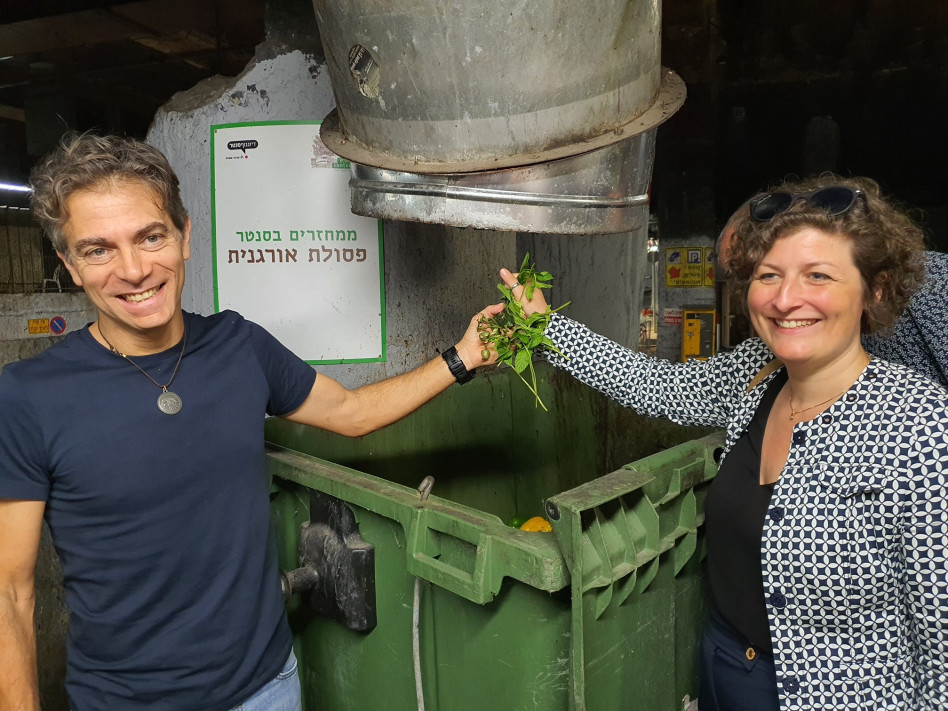 ז'ין ברסגיאן ודן פילץ (צילום: אלכס קפלן)