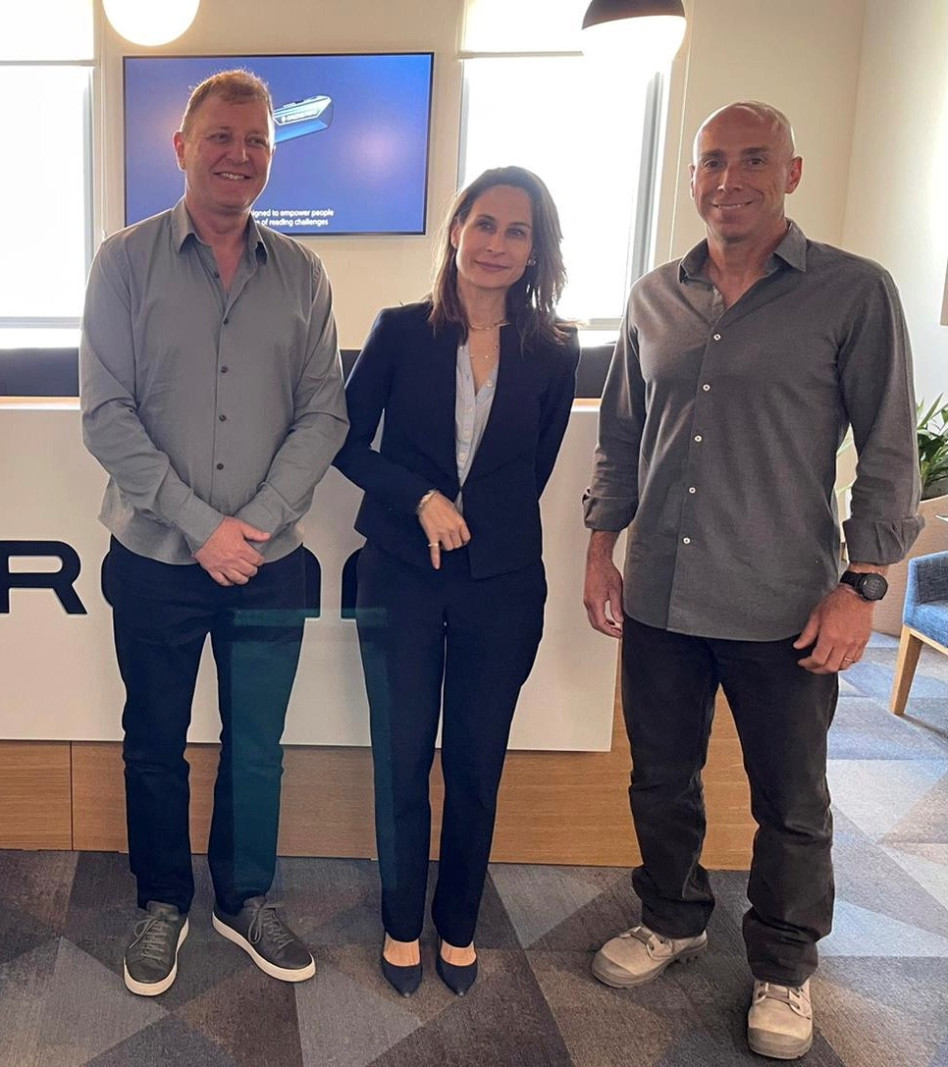 רניי חגג,אורית פרקש הכהןו זיו אבירם (צילום: באדיבות אורקם)